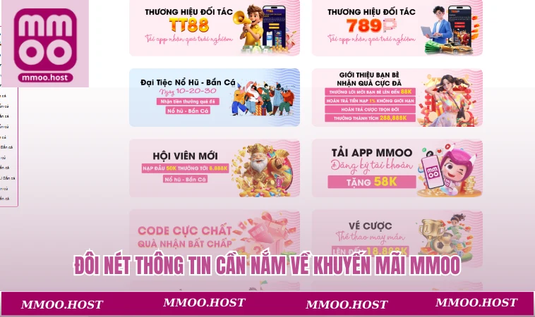 Đôi nét thông tin cần nắm về khuyến mãi MMOO